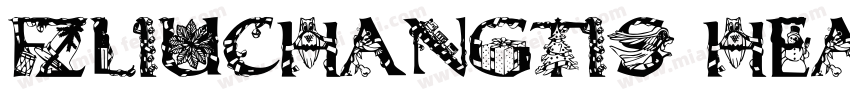FZLiuChangTiS Heavy字体转换